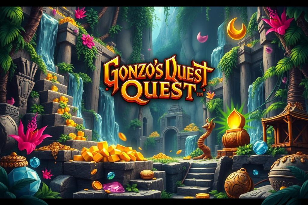 механика игры в Gonzo's Quest